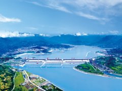 Three Gorges Hydropower Station of China